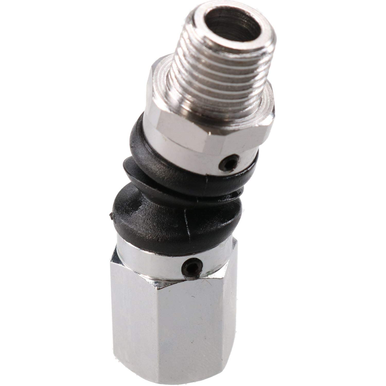 PCL Flexible Elbow Joint 1/4"" - 1/4"" BSP Union Air Fitting Anti Hose Kink FE101