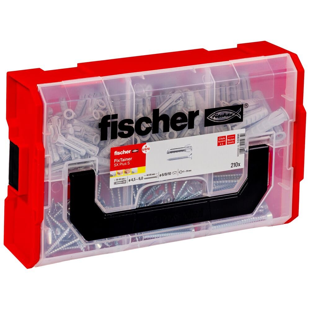 fischerfixtainer, Wall Anchor Set, 532891