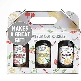 McKinnon’s Dry Craft Cocktails Tequila Trio | Dehydrated Fruits and Herbs | DIY Mixology | Alcohol Infusion Kit | Spirits Recipe | Dry Mix | Mason Jar Serves 8 – 16 Drinks | 3 Pack Set