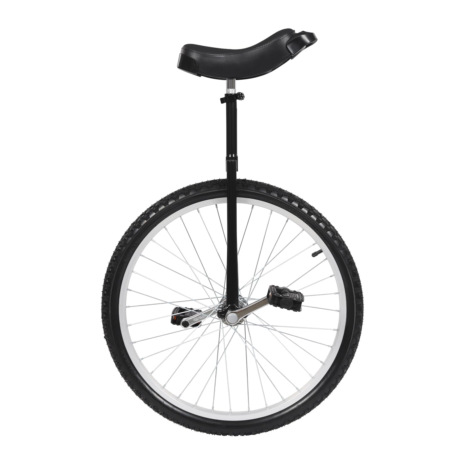 Unicycle, 24/16 Inch Unicycle for Adults and Teens, Height Adjustable One Wheel Bike with Anti-Slip Pedals, Bike One Wheel for Outdoor for Outdoor Sports Fitness Exercise