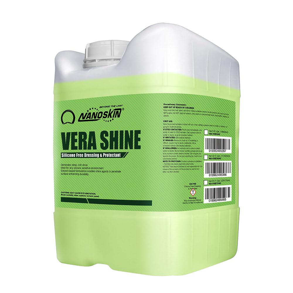 Nanoskin Vera Shine Silicone Free Dressing & Protectant [NA-VSE640], 5 Gallons