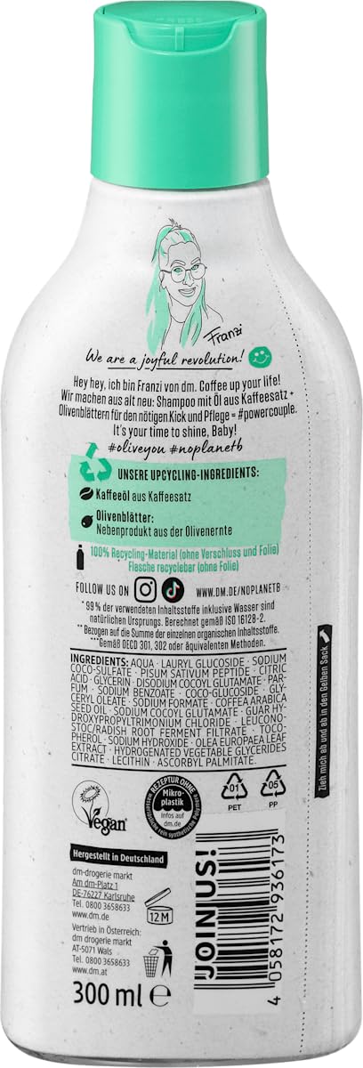 Balea x no planet b 3er-Set Haarpflege: Sommer-Haarmaske Lemon Squeezy, 100 ml + Shampoo Intense Repair Tiefenpflege mit Aprikosenkernöl, 300 ml + Shampoo Glanz & Kraft mit Kaffeeöl, 300 ml, (700 ml)