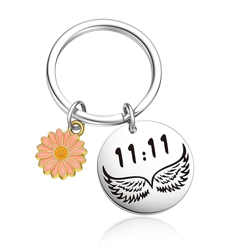 11 11 Jewelry Numbers 11:11 Keychain Wishing Keychain For Bestie