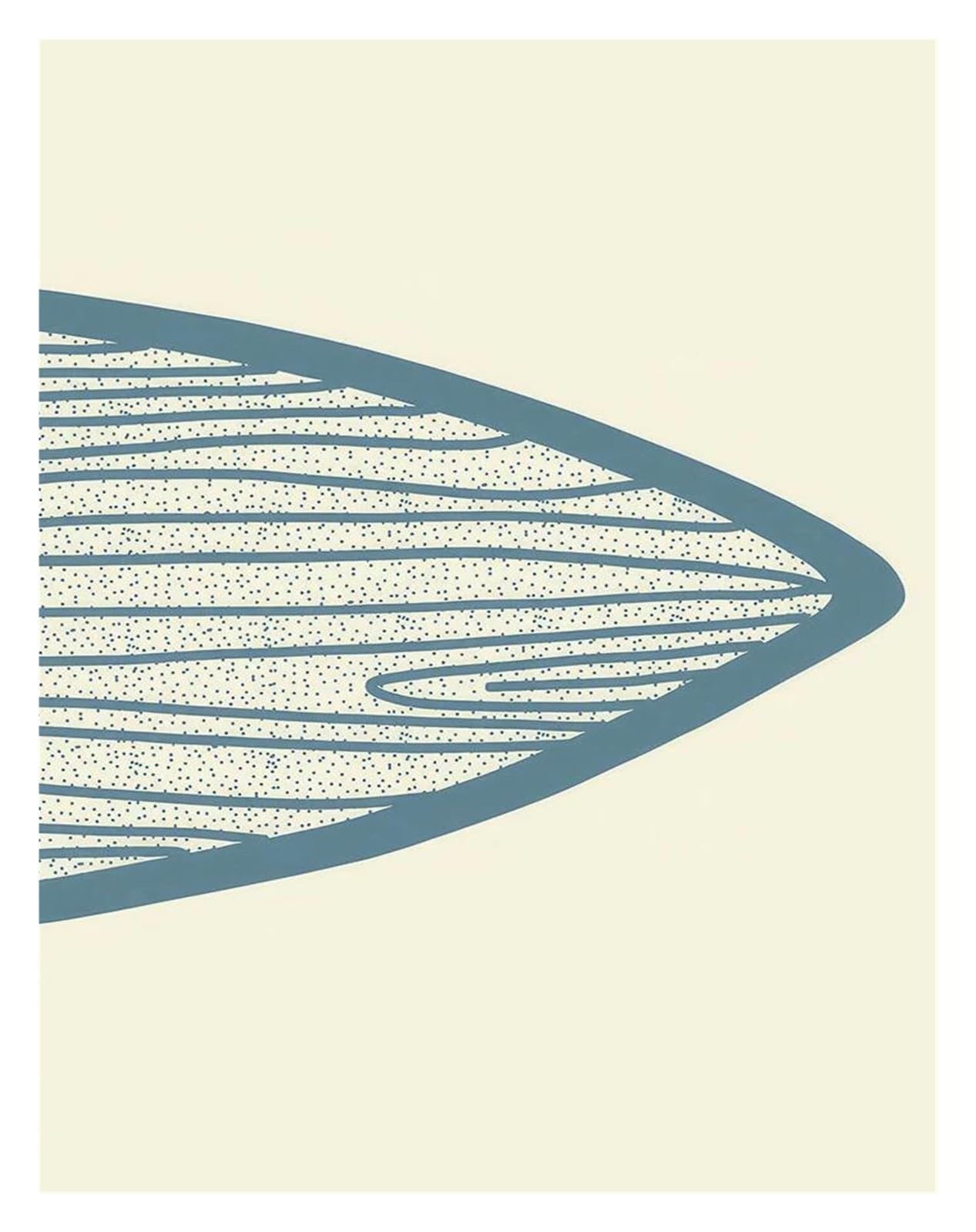 Tableau Déco Nature affiche art plage surf rétro boho pour décoration maison moderne