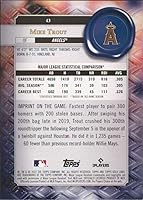 Vista 2 de 2022 Topps Gold Label Class 1#43 Mike Trout Los Angeles Angels Baseball Card - GotBaseballCards