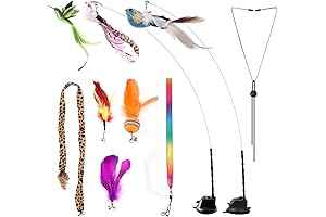 Interactive Cat Toys with Suction Cup