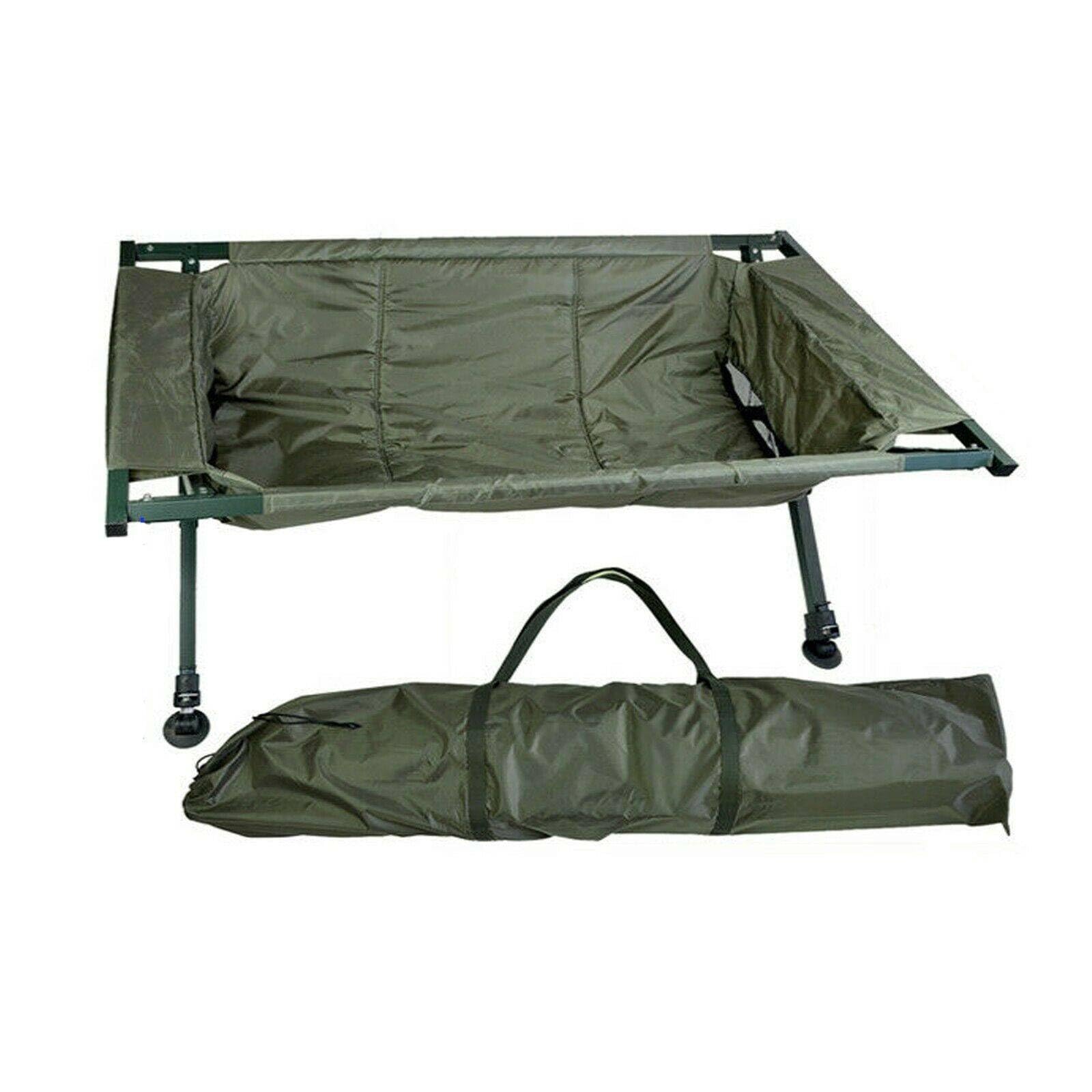 Generico Culla Pesca Carpfishing Lettino Materassino Slamatura Gambe Regolabili Cm 120x63 Altezza Cm. 43