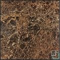 Dark Emperador 6x6 Polished Marble Tile