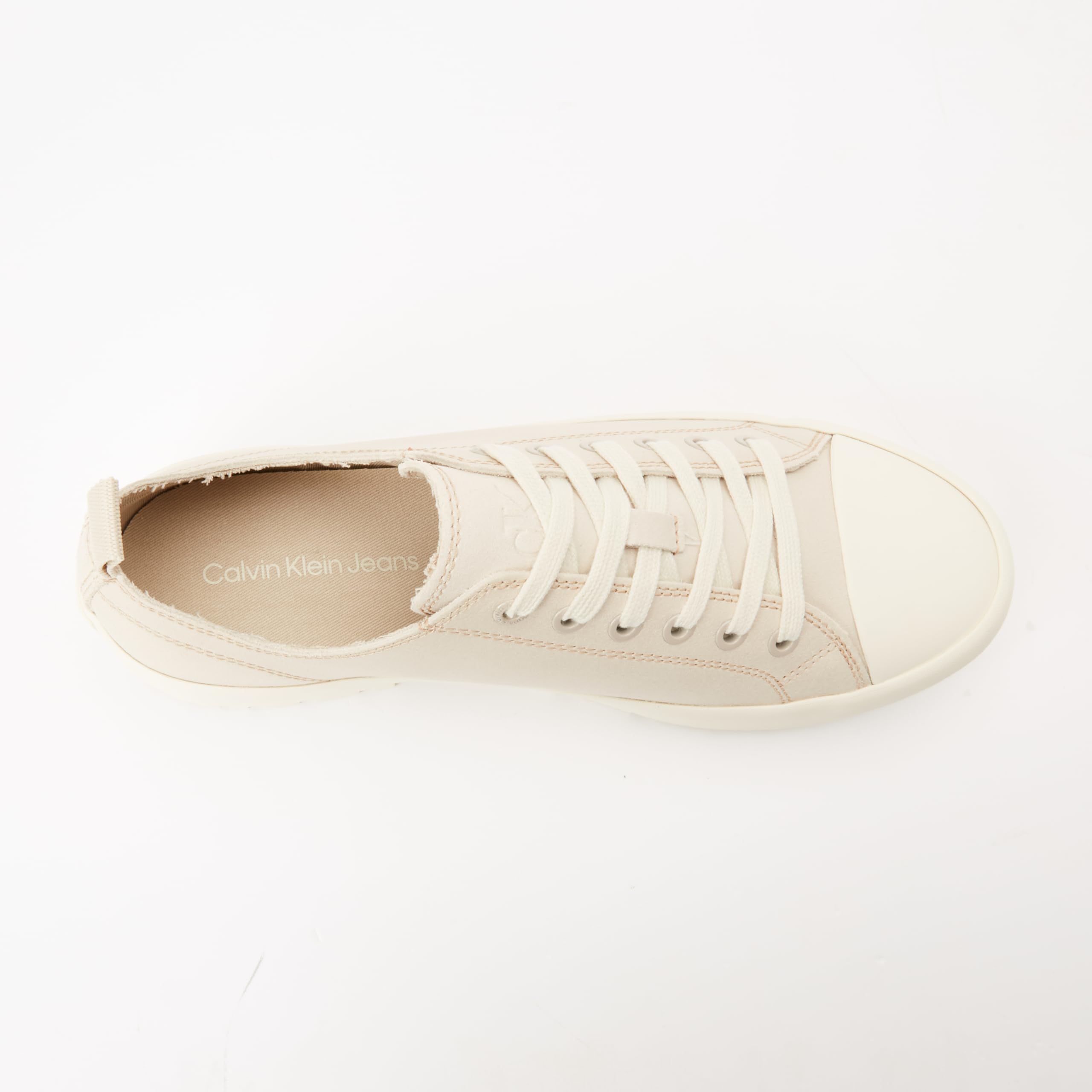 Calvin Klein Hybrid Sneaker Mujer Laceup Suede Low Top