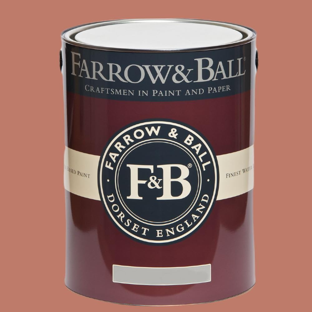 Paint Stop Mixed Colour Farrow & Ball Estate Emulsion 64 Red Earth 5L