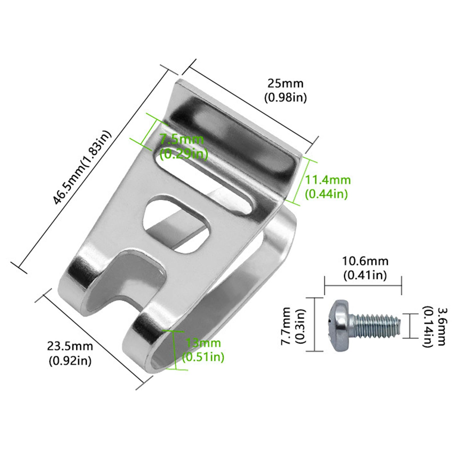 DEFIYEAR 4PCS for Makita Tool Belt Heavy Duty Belt Clip Hook for Makita DHP480 DHP482 HP457 HP347 TD127 TD126 - Image 2