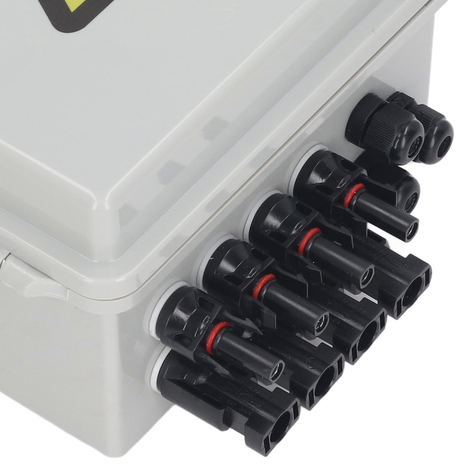 Pv Combiner Box Metall, Solar Combiner Box Für 4 Module 2 String 1000V Dc, Sicherungsautomat 32A - Überspannungsschutz, Trennschalter, Für Photovoltaik Anlage Und Fi GAK Anschlusskasten