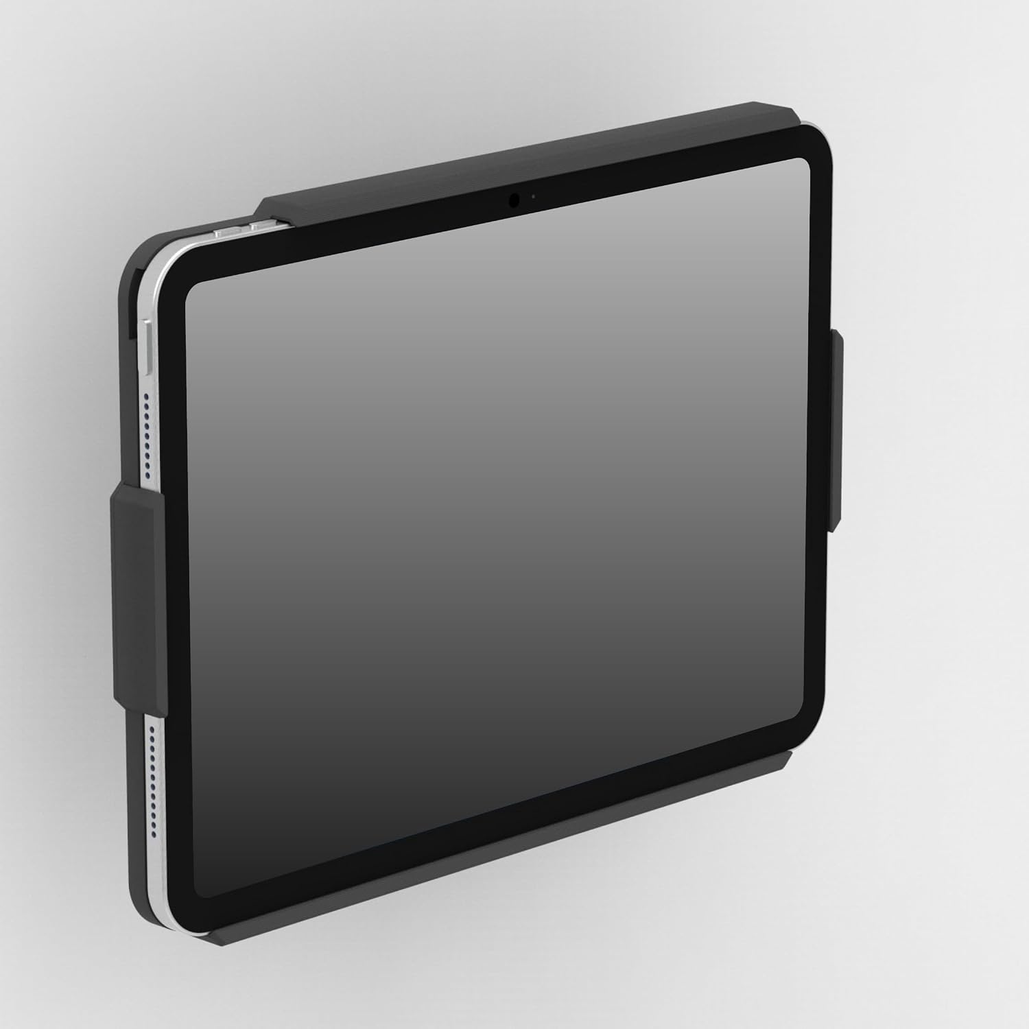 VidaMount Black Open Enclosure and Tilting VESA Wall Mount [Bundle] Compatible with Samsung Galaxy Tab Active4 Pro & Active5 Pro 10.1"