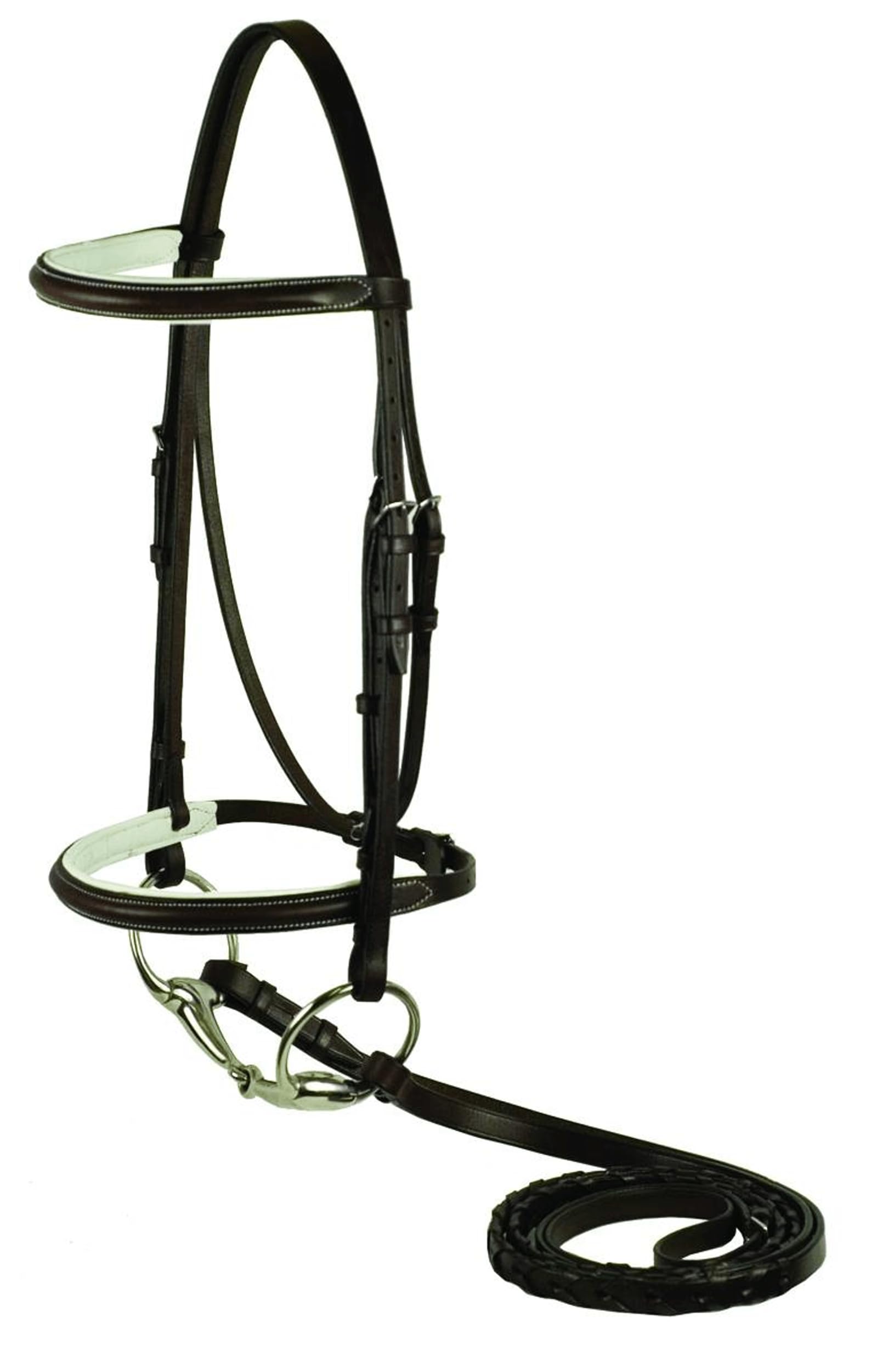 Gatsby Plain Raised Padded Bridle Oversize