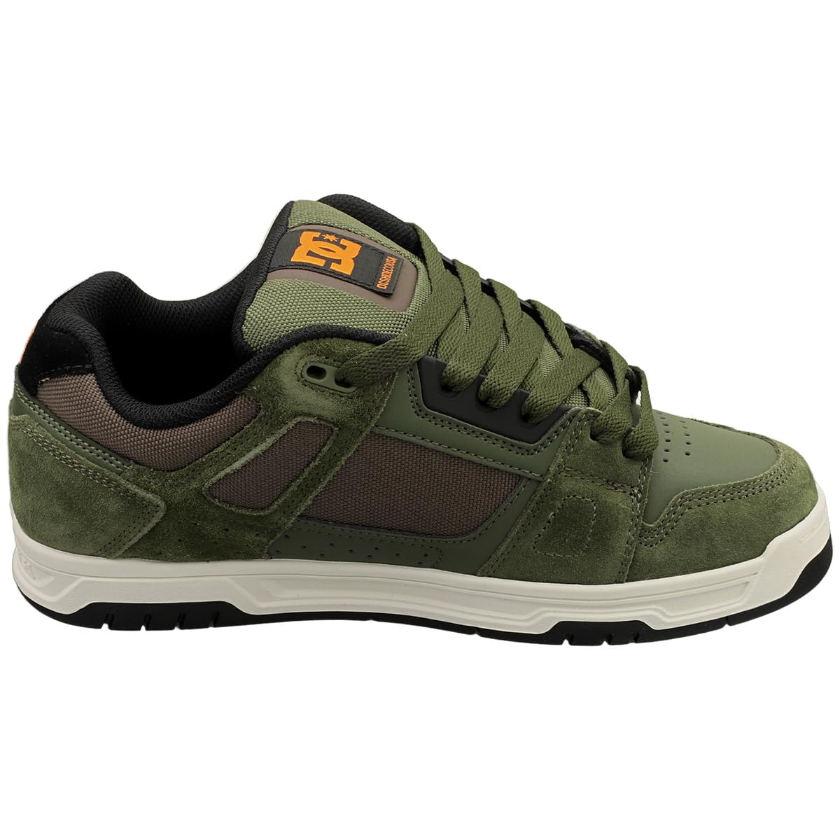 DC Shoes Stag Herren Skate Sneaker in Olivgrün