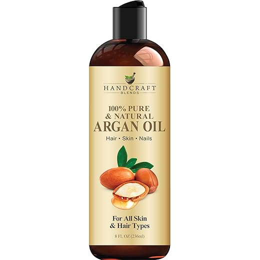 100% Pure Moroccan Argan Oil for Hair and Skin