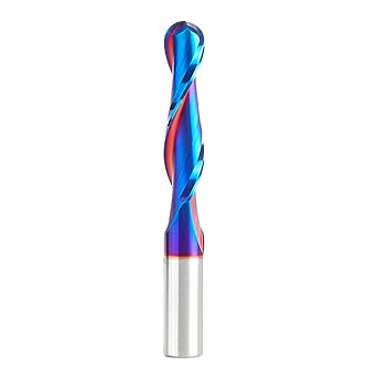 Amana Tool - 46384-K Solid Carbide Spektra Extreme Tool Life Coated Up-Cut Ball Nose Spira