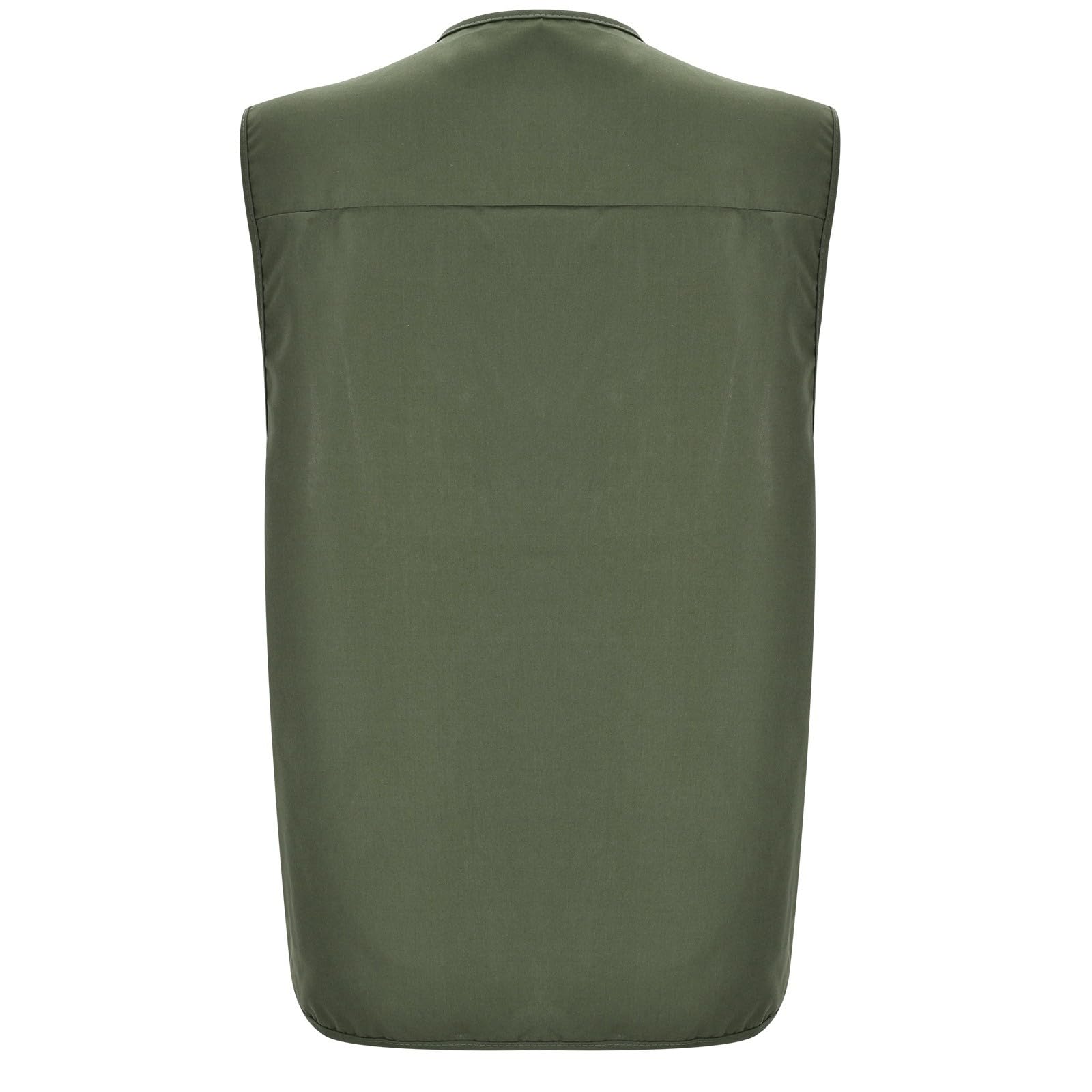 WWricotta Gilet funzionale multitasche tinta unita da donna Giacca senza maniche da esterno con vestibilità ampia