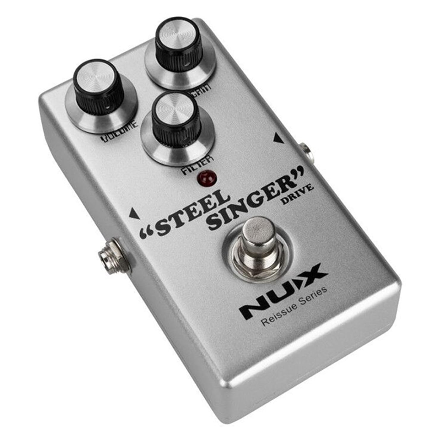 Nux Steel Singer Overdrive Pedal Effektgerät für E-Gitarre + keepdrum Netzteil