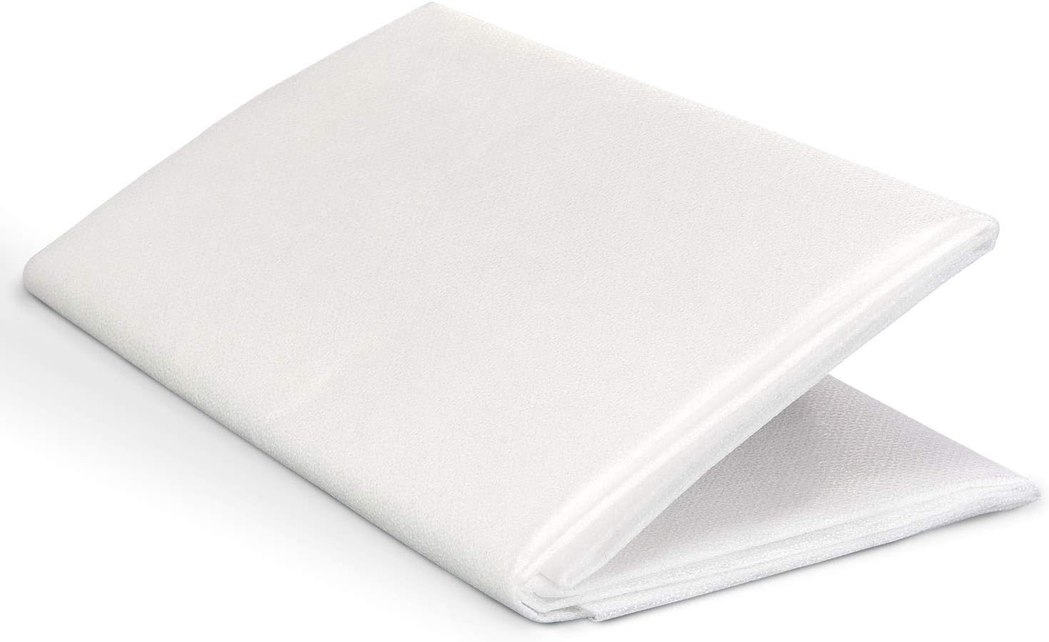 ZADAWERK® Iron-on Fleece Double-Sided - 20+15+15 g/m² - White - 35.5 x 39.5 in