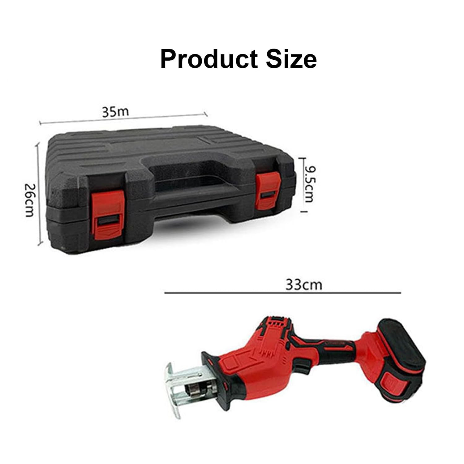 Máquina de Sierra para Huesos inalámbrica, cortadora de Carne con Sierra Manual eléctrica, Corte de Tubos de PVC Batería de Litio de Gran Capacidad Mango Recubierto de Goma con Agarre