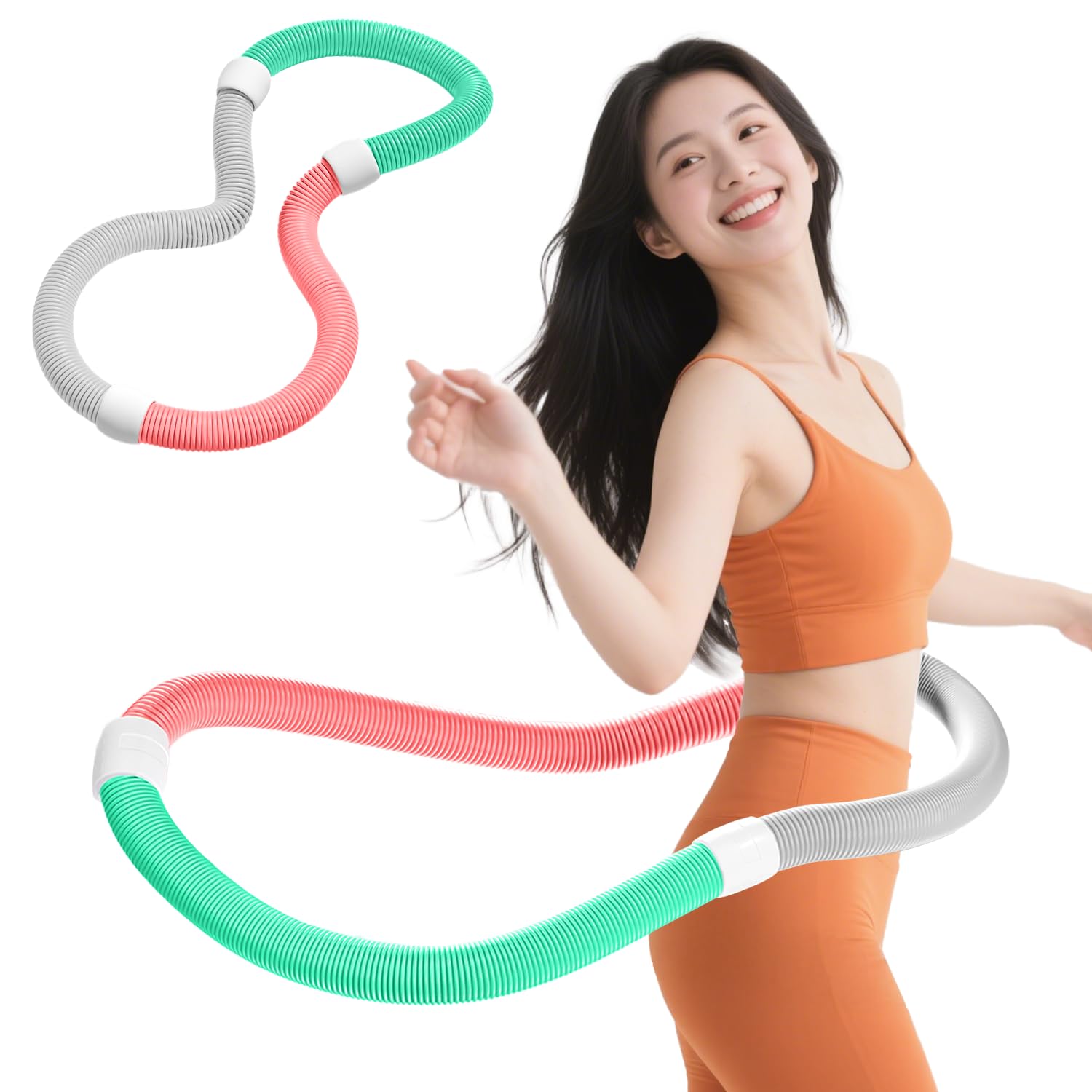 Amazon | 【2025 夏新登場】フラフープダイエット用 フラフープ