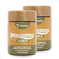 Kit 2und 240 cápsulas Betacaroteno 8.000 UI (8X + Concentrado)