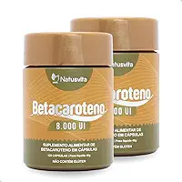 Kit 2und 240 cápsulas Betacaroteno 8.000 UI (8X + Concentrado)