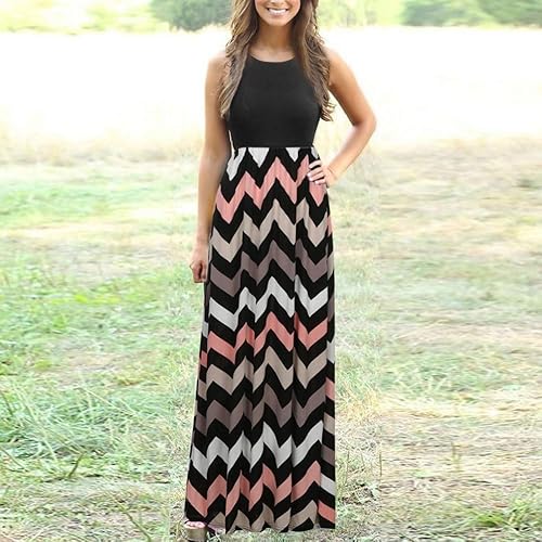 Miniatura 3 de Vestidos de verano para mujer, vestidos de cóctel para mujer, vestido de playa, casual, holgado, con vuelo, vestido de fiesta, maxi vestido