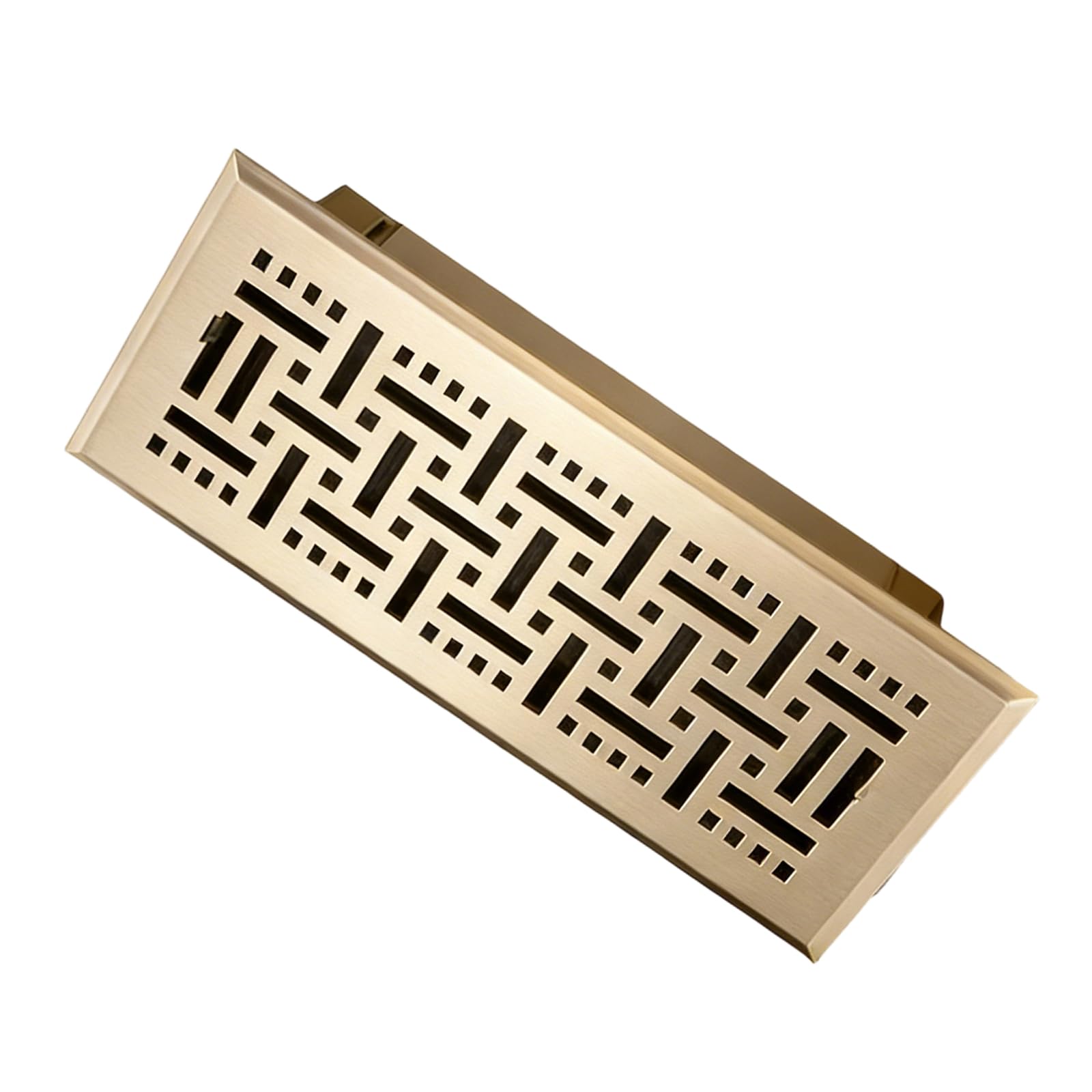 Zbiianxer Silver Black Floor Ventilation Grille Built From Strong Iron For Enhanced Air Circulation In Any Room Multi Purpose Ventilation Grate