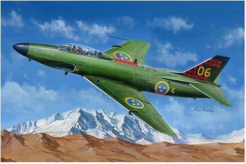 Hobby Boss 1/48 Saab J-32B/E Lansen Modelo Kit