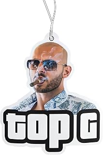 Andrew Tate Fragrance Tree Car Funny, Top G Fragrance Dispenser, Tuning Car Air Freshener, Fragrance Pendant Set