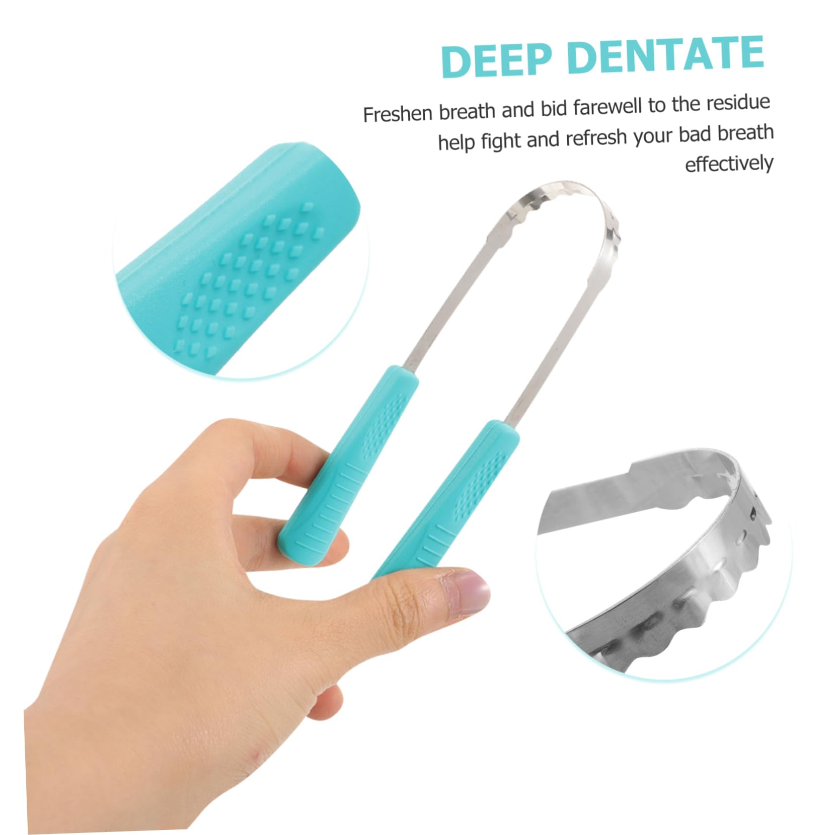 Didiseaon 15pezzi Raschietti Per La Della Lingua Silicone Reutilizzabili Per Adulti e Residui Colore Pratici e Facili Usare