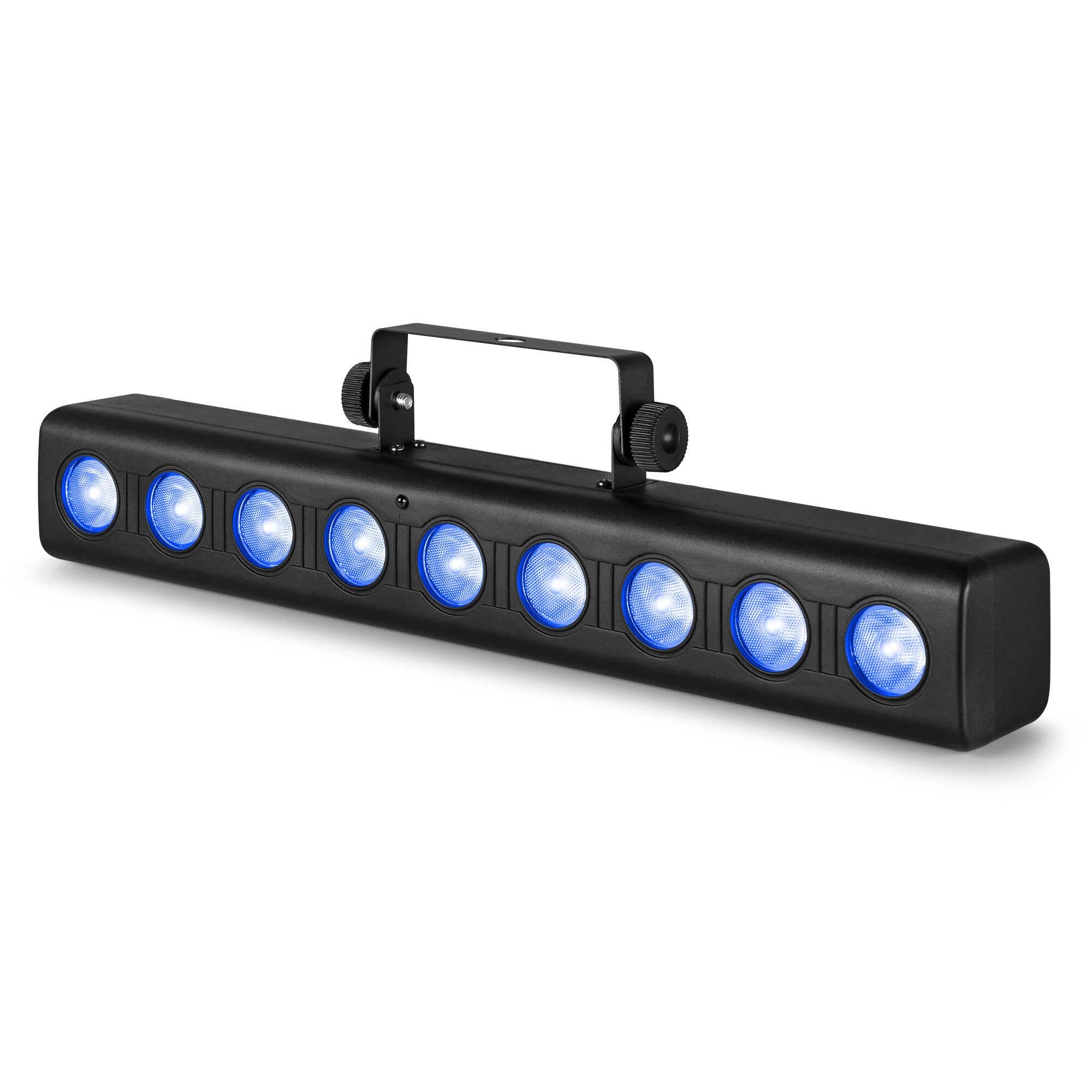 Fuzzix Orion Party Bar - 2er Set, RGBW LED Bar DMX Lichtanlage, Discolicht Partylicht, Wallwasher & Lichtorgel Musikgesteuert, Partybeleuchtung, Bühnenlicht, Wallwasher LED Lichttechnik für DJ & Party