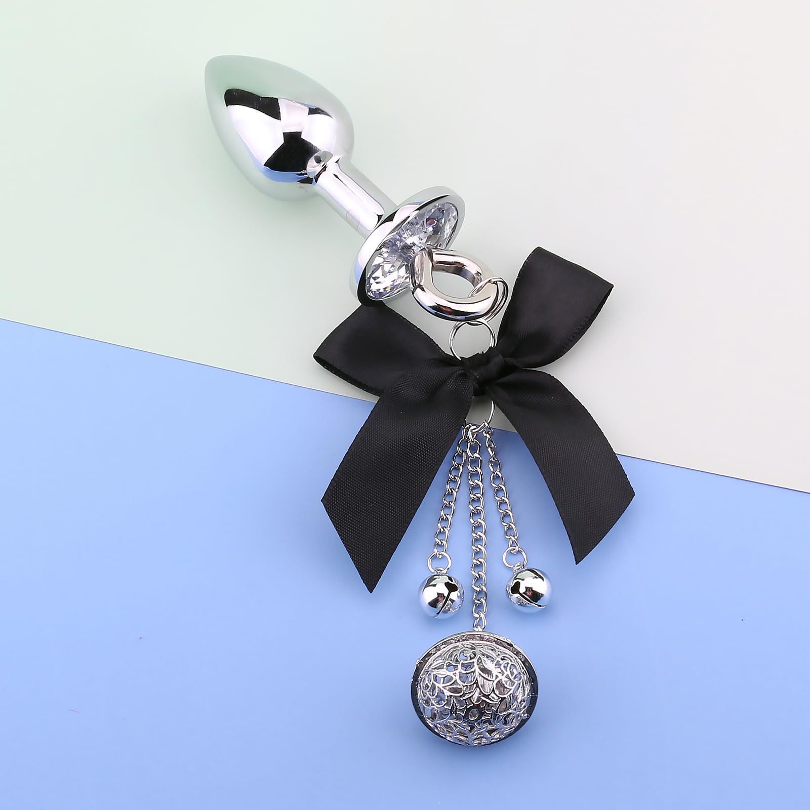 Amazon.com: Butt Anal Plug with Bell for Adult Play, GZYNTT Stainless Steel  Buttplug 2.8cm with Vintage Bells and Bow Tie, Sexy Plug for Beginners  Couples, SM Sex Toys Flirt for Women Men