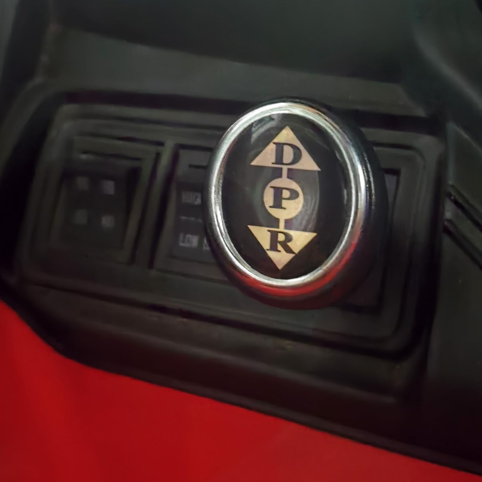 LANYINDI Electric Car Joystick Forward Reverse Switch Push Rod Shift Replacement Parts Forward Stop and Backward Switch for Ride On Toys Car Trax SUV Tractor (TB-A)