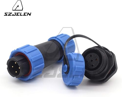 Miniatura 64 de SP13 2pin/3pin/4pin/5pin/6pin/7pin/9pin conector de cable de aviación, enchufe impermeable IP67, conector de equipo de luz LED