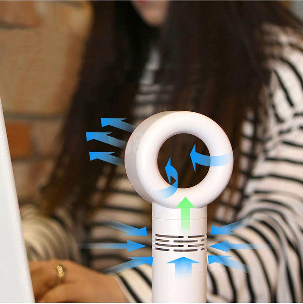 Amazon.com: Portable Handheld Cooling Bladeless Fan USB Mini