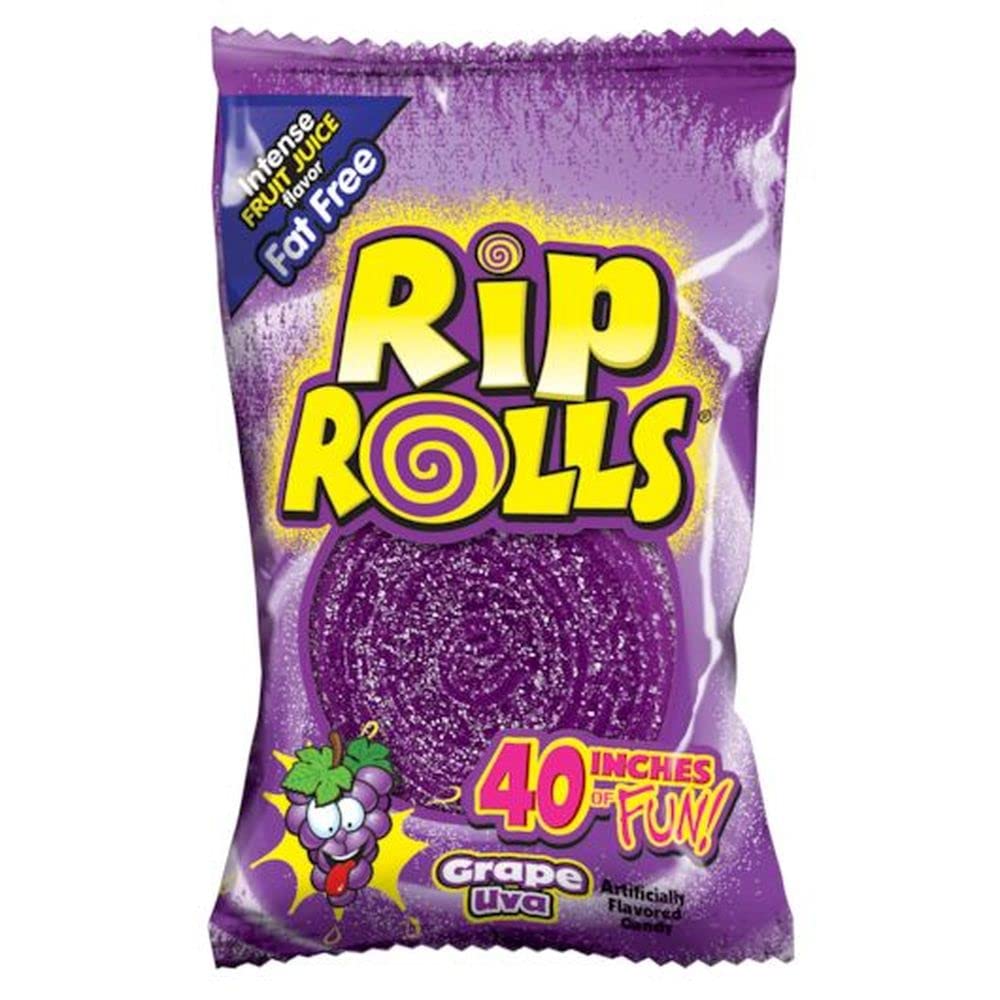 Grape Candy by Rip Rolls – Pack of 12