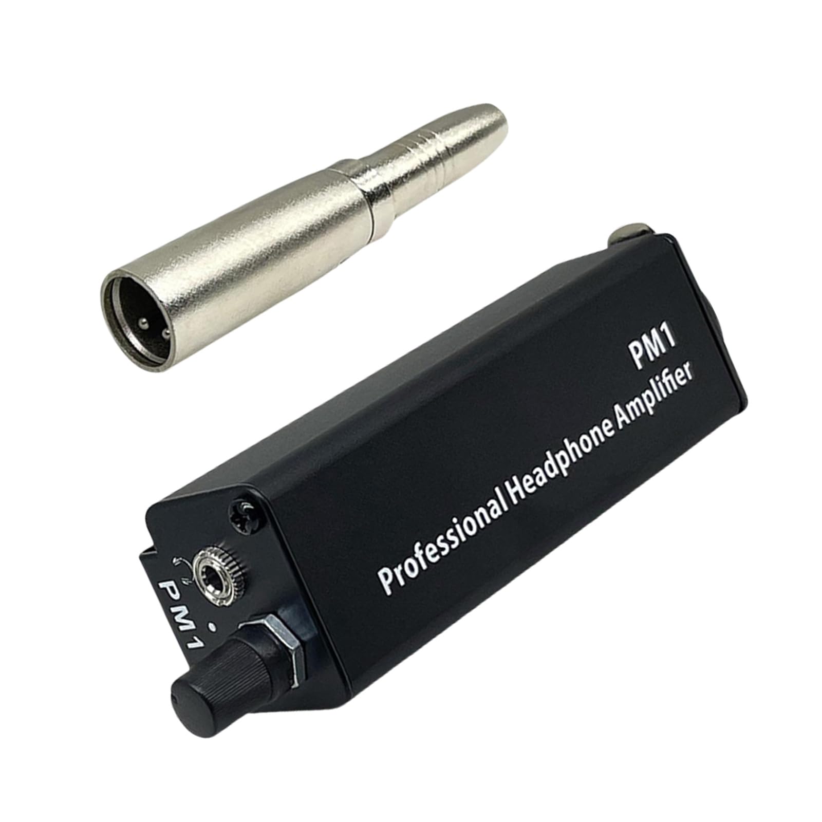 WEISUYUUS Professional Headphone Amplifier 3.5MM Headphone Amplifier Adapter with Volumes Control for Improved Sounds Connection