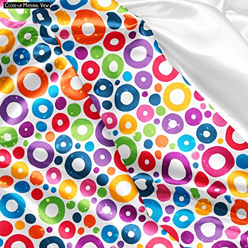 Image of ArtzFolio Colorful Circles D1 | Reusable Sack Bag | Bag for Gym, Storage, Vegetable & Travel