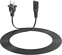 Vista 1 de SLLEA Cable de alimentación de CA para Sony CFD-S07 CFD-S07CP Boombox AM/FM CD Radio Cassette Player