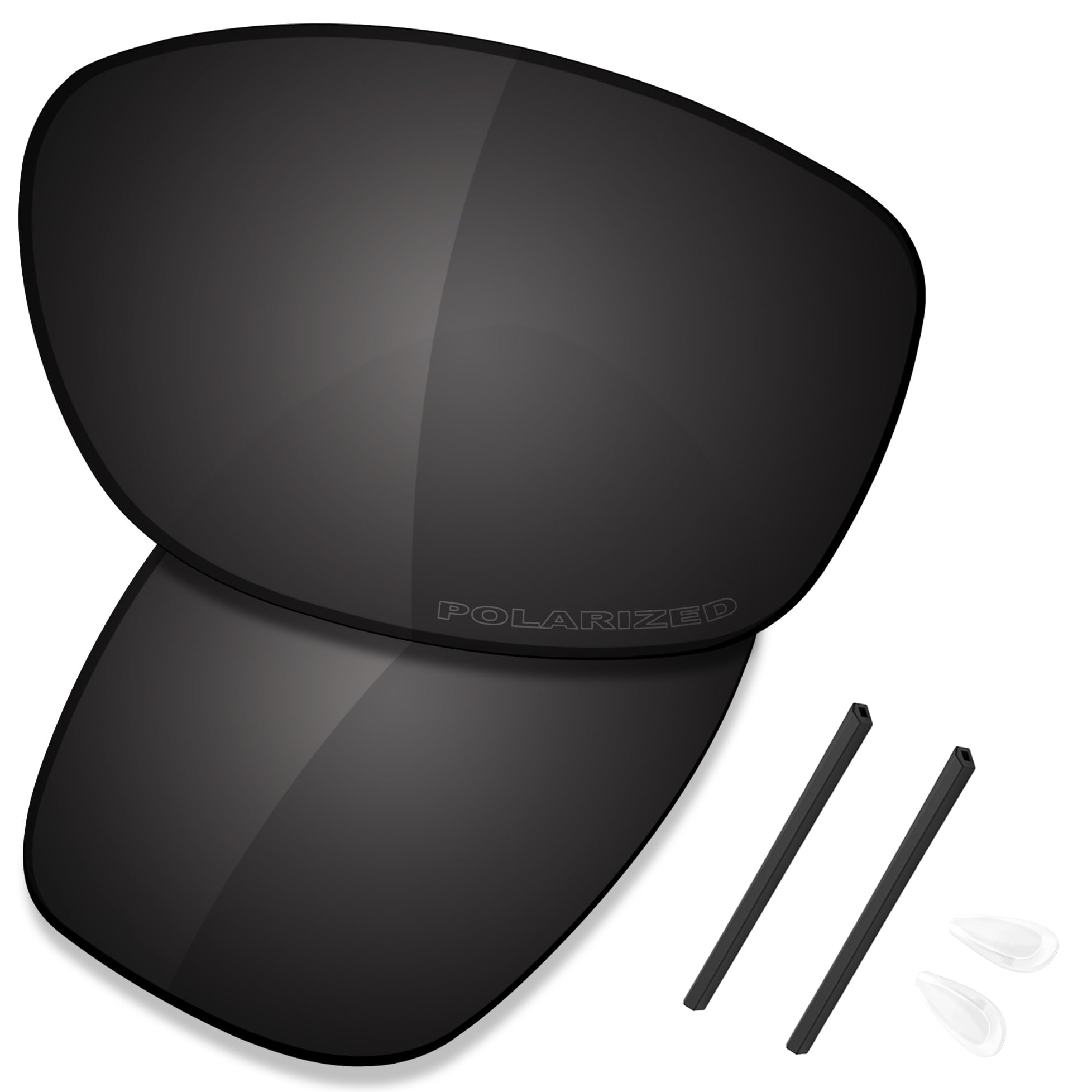 SAUCER Premium Replacement Lenses & Rubber Kits for Oakley Conductor 8 OO4107 Sunglasses