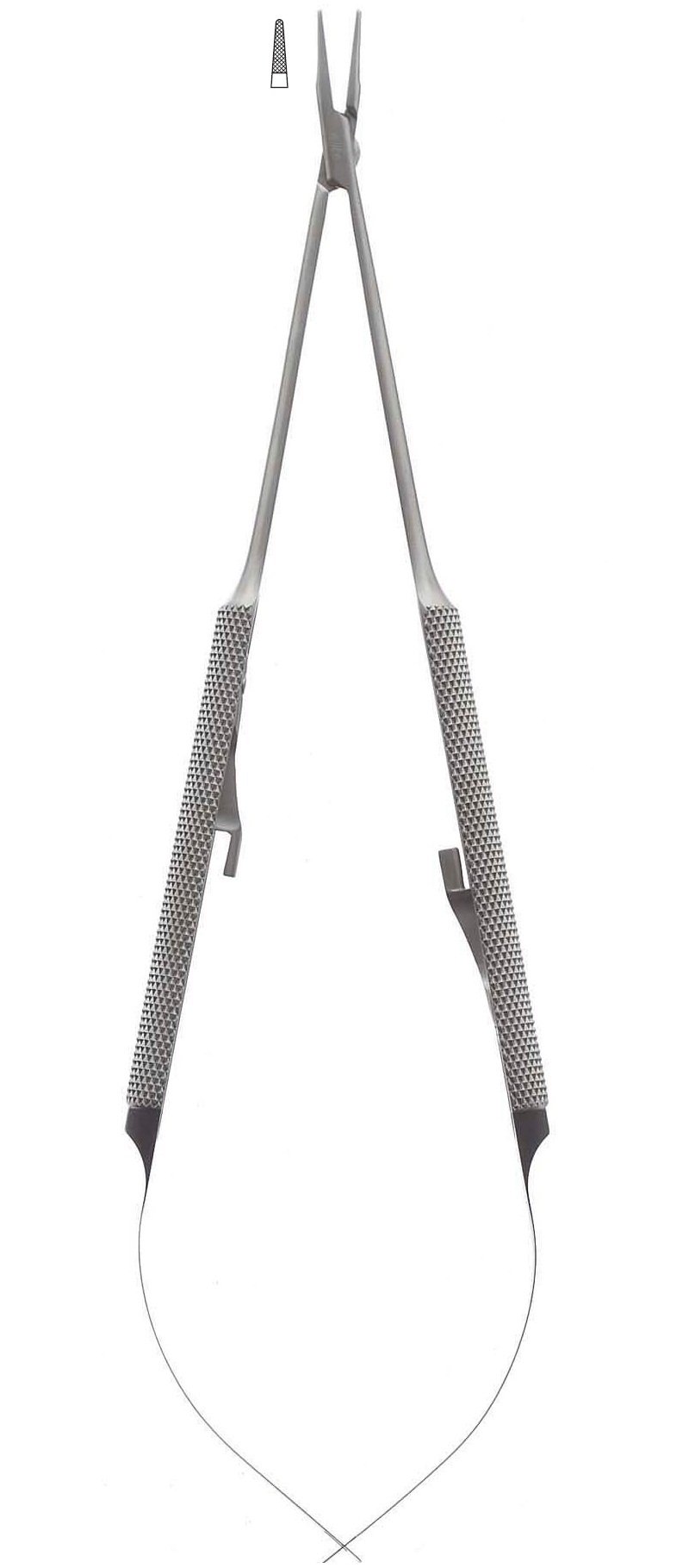 Micro Castroviejo Needle Holder, Straight, 14cm/5.5