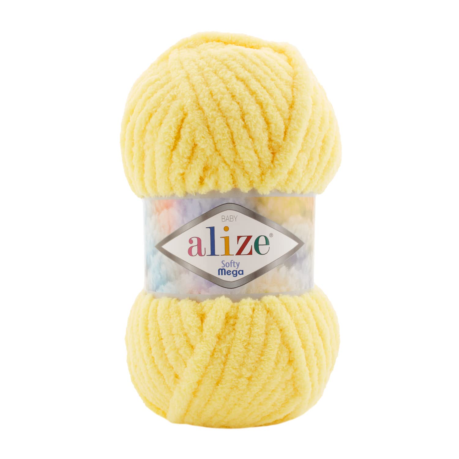 Alize Softy Mega Chunky Blanket, Scarf, Baby Knitting Crochet Yarn 100g Ball (5, 187) — image 1
