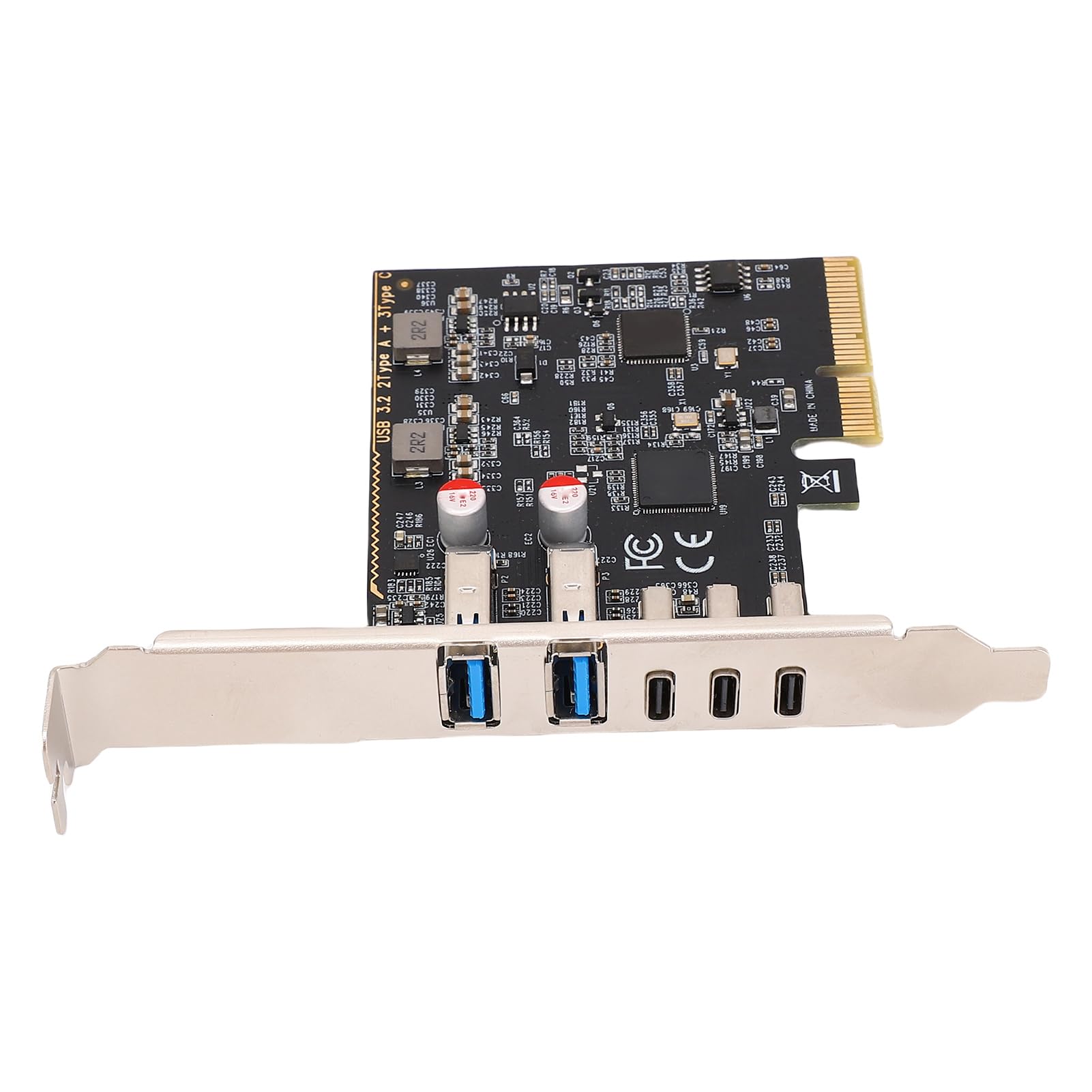 Scheda PCIE USB 3.0, Espansione PCI Express a USB Tipo C da 10Gbps