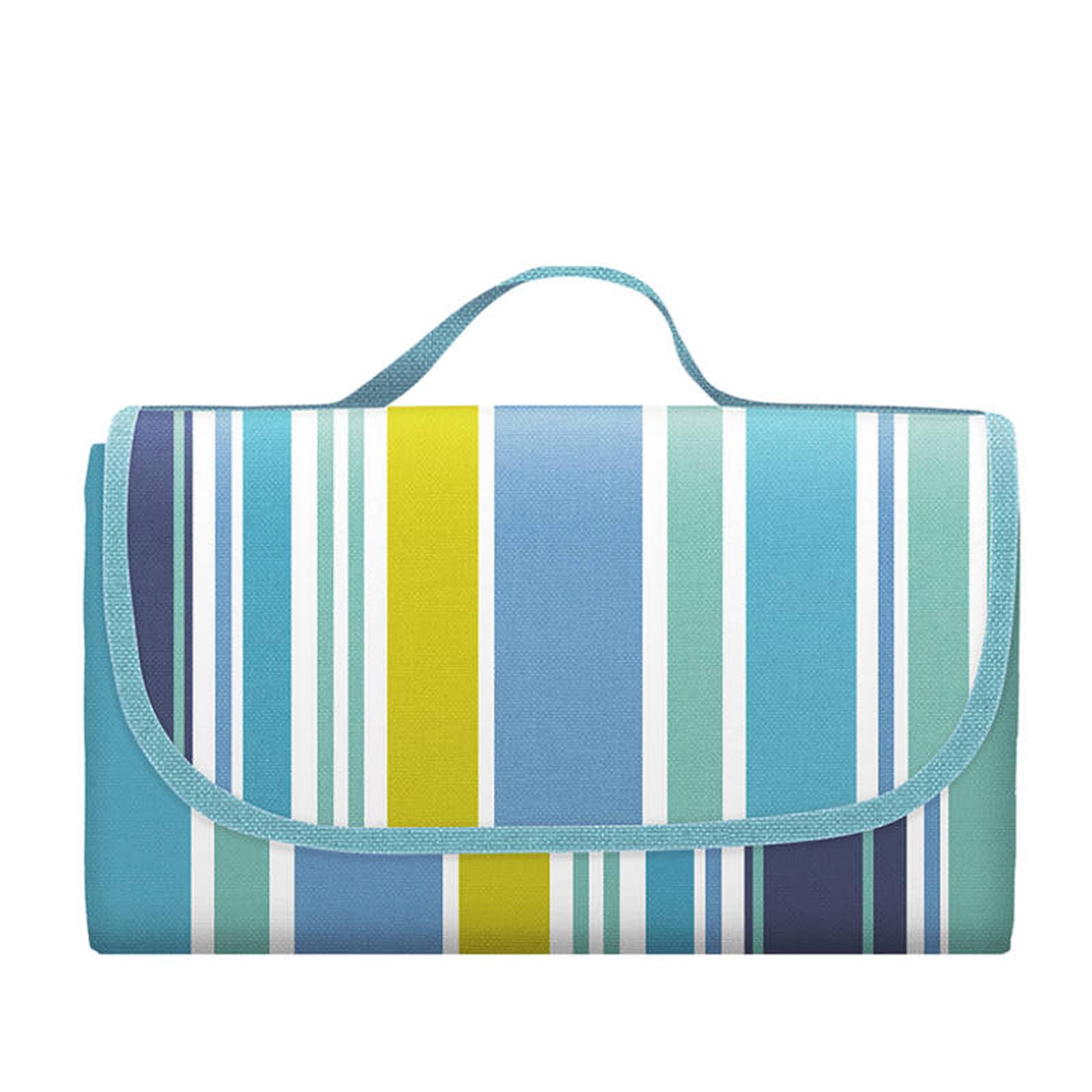 Générique Couverture de Pique-Nique imperméable, Tapis de Camping Extra Large, Anti-Sable, Pliable et Portable avec poignée, idéale pour Le Parc, la pelouse, la randonnée et Les Sports de Plein air.