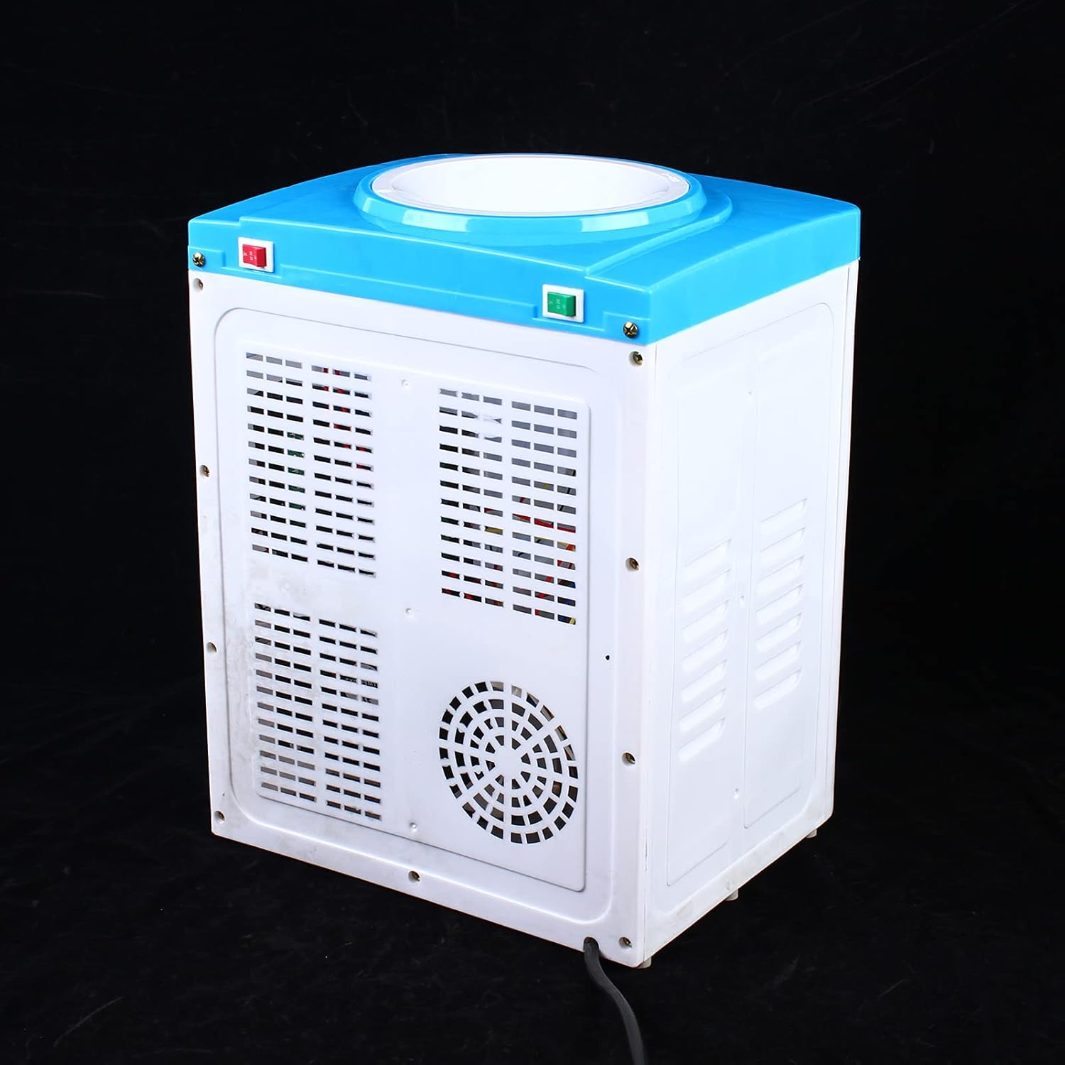 Top Loading Water Dispenser, Compact Mini Water Dispenser，Desktop Electric Hot Cold Water Dispenser for Home Office,5 Gallon 304 Food Grade Liner,PP Fuselage,46°F-194°F