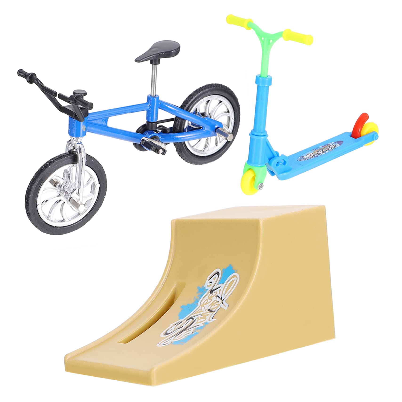 CORHAD Mini Hands Finger Skateboard Toys Kit Educational Fun Relief Toys for Boys and Girls Adults