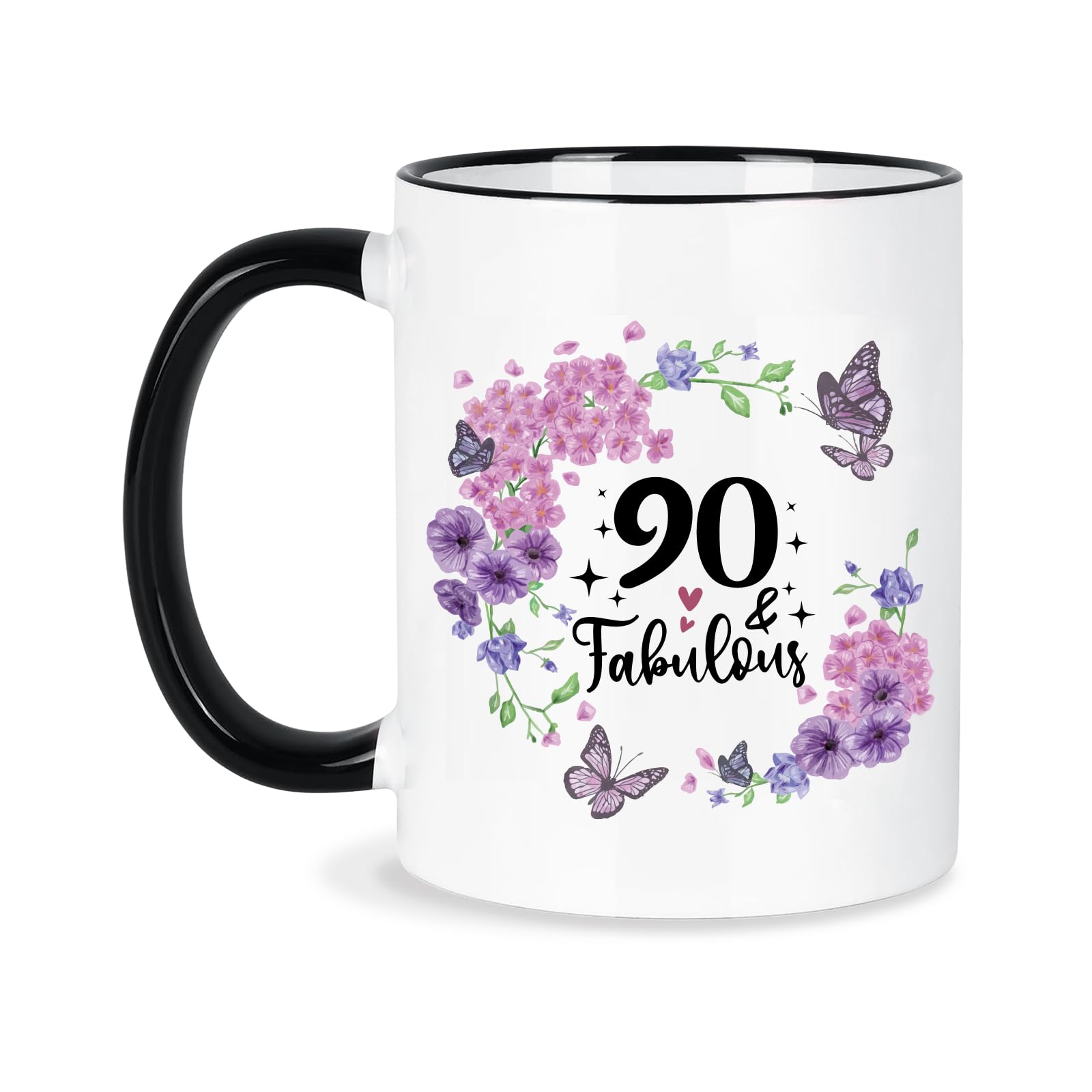 Amazon.com: 90th Birthday Gifts for Women 90th Birthday Cups 11Oz Gifts for 90  Year Old Woman,Birthday Mugs for Women 90 and Fabulous Mug,90th Birthday  Gifts for 90 Year Old Woman Mom,Grandma,Aunt,Sister :